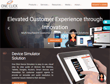 Tablet Screenshot of oneclick.info