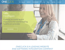 Tablet Screenshot of oneclick.co.nz