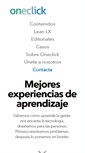 Mobile Screenshot of oneclick.es